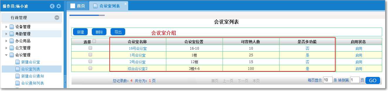 會議管理