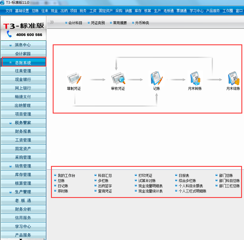 用友T3標(biāo)準(zhǔn)版11.0產(chǎn)品介紹